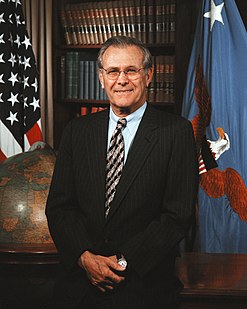 File:The Honorable Donald H. Rumsfeld (right), U.S. Secretary of