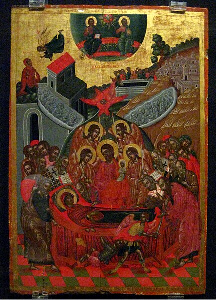 File:Dormition of Virgin (Greece, 18 c.).jpg