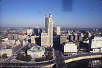 Thumbnail for File:Downtown Columbus aerial view looking east - DPLA - 286cfd179c3ab9a438ecc32ca768c9a6.jpg