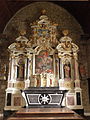 Maître-autel et retable de l'église.