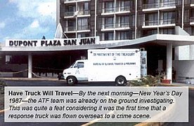 Dupont Plaza Hotel arson ATF Truck.jpg