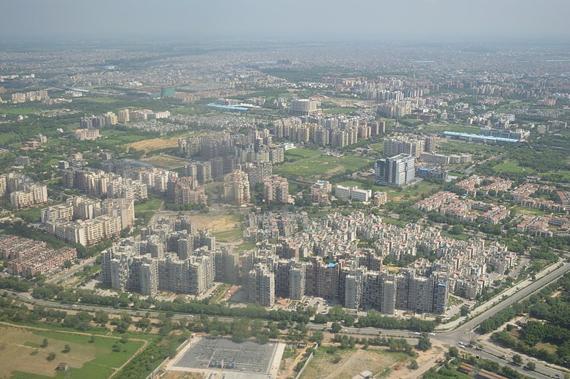 File:Dwarka - Residential Area - Aerial View - New Delhi 2016-08-04 5783.JPG