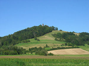 El Einkorn visto desde el oeste.