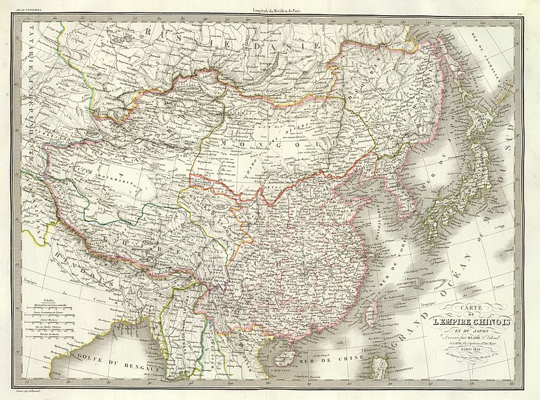 Territory under the control of the Qing Empire during the High Qing era.