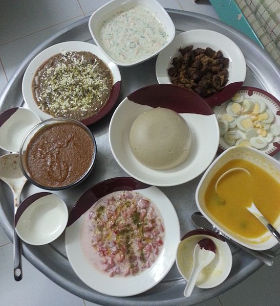 Some dishes used in breaking Ramadan fast in Nigeria