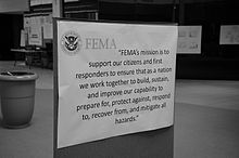 US Federal Emergency Management Agency's Mission Statement Poster FEMA - 44805 - FEMA Mission Statement posted at a Joint Field Office in TN.jpg