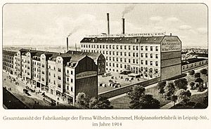 Wilhelm Schimmel Pianofortefabrik: Geschichte, Produkte, Literatur