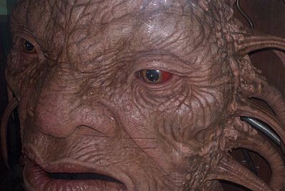 The Face of Boe as shown at the Doctor Who Experience.