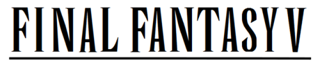 File:Final Fantasy V wordmark.png