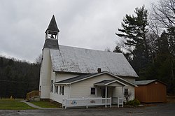 Erste Baptistenkirche aus Kalkstein