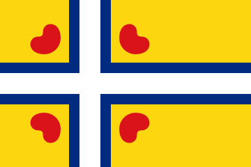 Interfrisian flag of the Groep fan Auwerk
