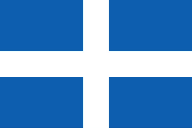 [✔] République Hellénique / Ἑλληνικὴ Δημοκρατία 640px-Flag_of_Greece_%281822-1978%29.svg