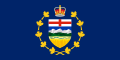 Drapeau du lieutenant-gouverneur de l'Alberta.