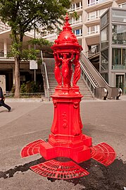 Fontaine Wallace revisitée Paris