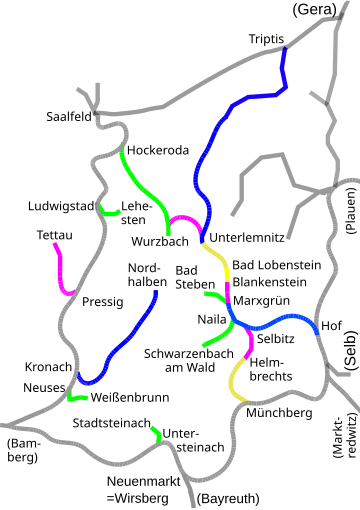 Naila–Schwarzenbach am Wald railway