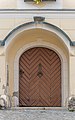 English: #12: Portal at the avant-corps of the old middle-class house Deutsch: Nr. 12: Portal am Risalit des alten Bürgerhauses