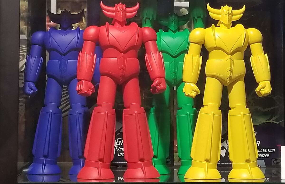 Porte-clés goldorak ou grendizer, célèbre manga japonais