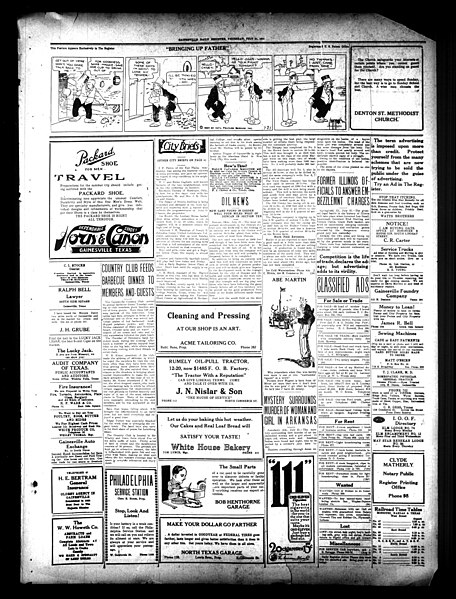 File:Gainesville Daily Register and Messenger (Gainesville, Tex.), Vol. 37, No. 303, Ed. 1 Thursday, July 21, 1921 - DPLA - bee1486b94cb14dabca1f4eb42160eff (page 3).jpg