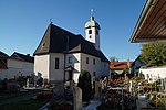 Catholic parish church hl.  George and cemetery wall