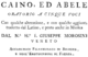 Giuseppe Morosini - Caino, ed Abele - titlepage of the libretto.png