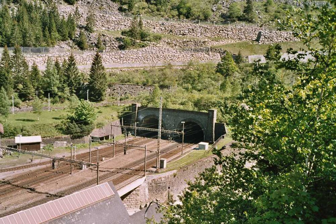 Gotthard-Scheiteltunnel