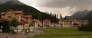 Panoramica del Grand Hotel dopo il restauro negli anni 2000