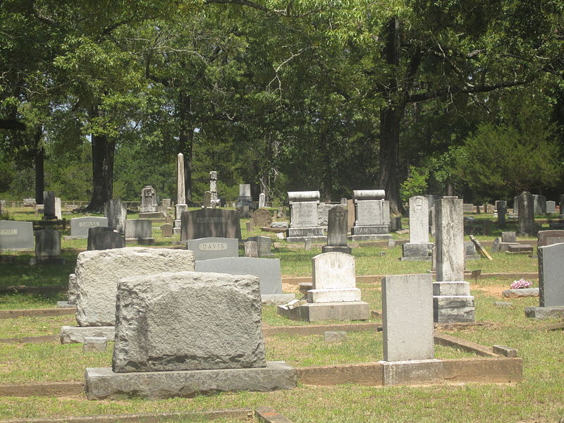 File:Graves at Old Castor Cemetery, Castor, LA IMG 6270.JPG