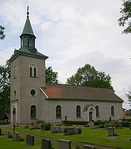 Grolanda kyrka i augusti 2010