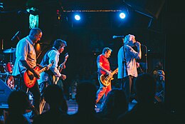 Guided by Voices performing in 2014 Guided by Voices Belly Up CA 2014 16.jpg