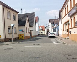 Hördt, Blick in die Wörthstraße 20170525