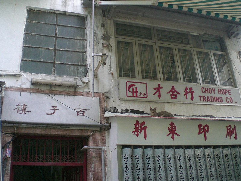 File:HK Central Gage Street Pak Tsz Lane Old House 2.JPG