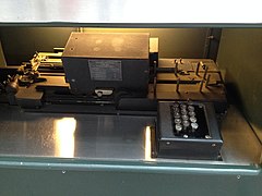 Tape punch used to prepare programs