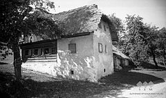 Hiša- pri Glažarju, Medvedica 1948.jpg