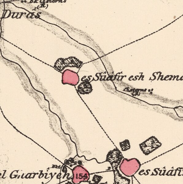 File:Historical map series for the area of al-Sawafir al-Shamaliyya (1870s).jpg