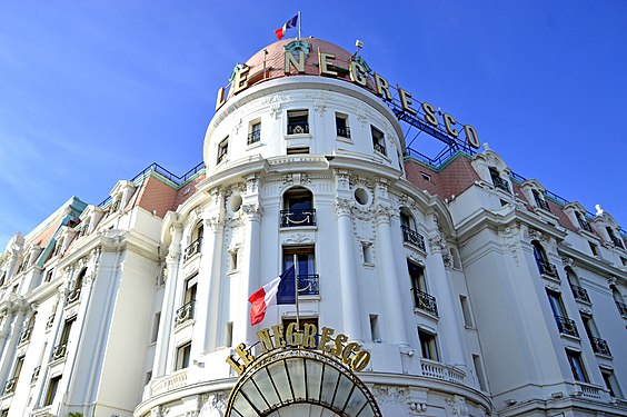 Hotel Le Negresco in Nice, France