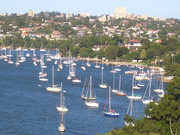 Parramatta River at Hunters Hill