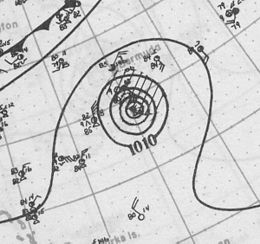 Hurrciane Two -analyysi 5. elokuuta 1926.jpg