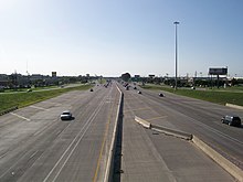IH35E in Lewisville north from SH 121.jpg