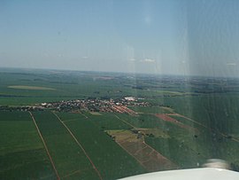 Imagem aérea do município em 2009