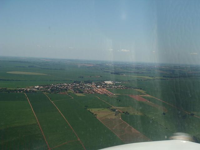 Imagem aérea do município em 2009