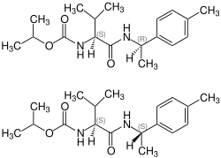 Strukturformel von Iprovalicarb