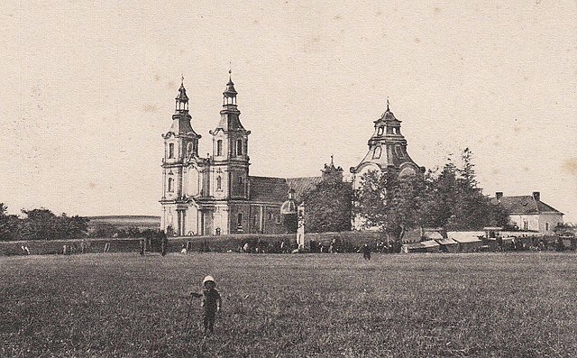 Klasztor cystersów w Jędrzejowie przed 1914 rokiem