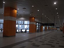 Die Halle von Joo Koon Bus Interchange.