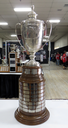 The J. Ross Robertson Cup, championship trophy of the OHL J Ross Robertson Cup.png