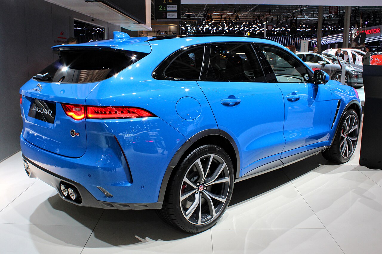 Image of Jaguar F-Pace SVR, Paris Motor Show 2018, IMG 0584