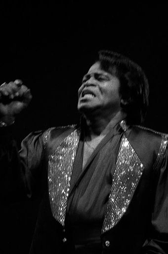 American musician James Brown was known as the "Godfather of Soul".