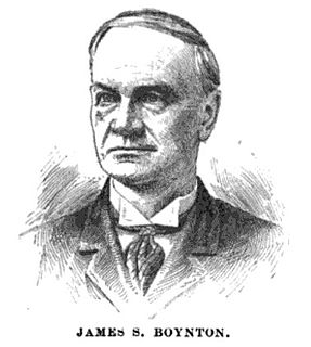 James S. Boynton American politician