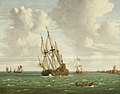 Jan Claesz. Rietschoof (1652-1719) - A Dutch Whaler Close-Hauled in a Breeze - BHC0946 - Royal Museums Greenwich.jpg
