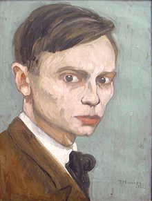 Selbstporträt Jan Mankes