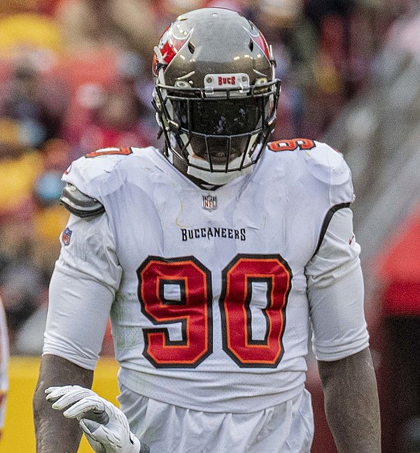 Pierre-Paul with the Buccaneers in 2021